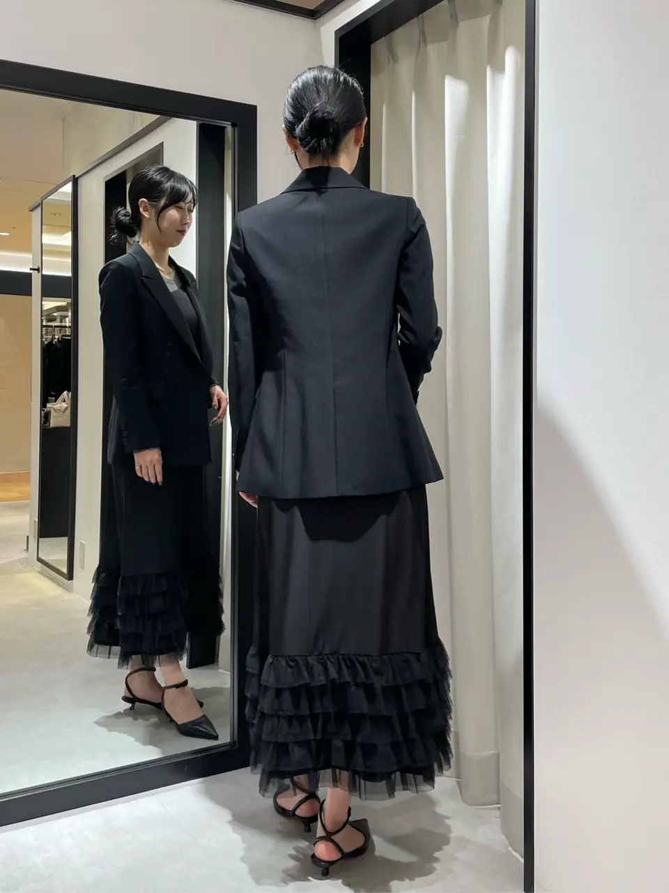 GRACE CONTINENTAL 端場　わかな コーディネート画像