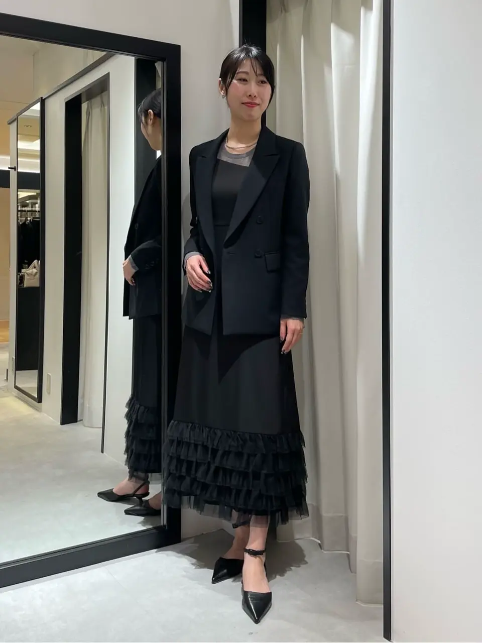 GRACE CONTINENTAL 端場　わかな コーディネート画像