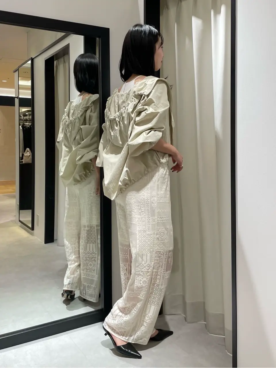 GRACE CONTINENTAL 端場　わかな コーディネート画像