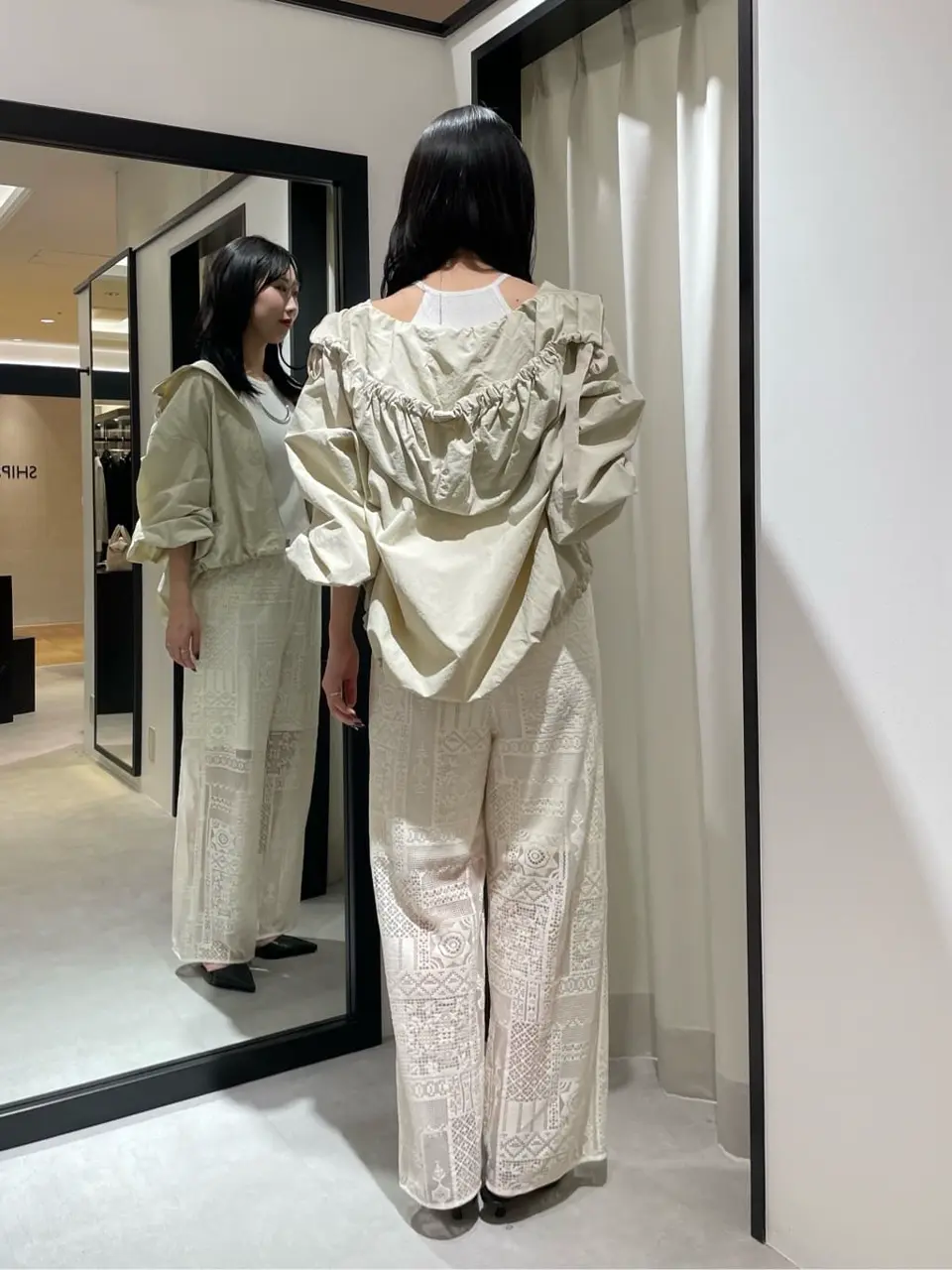 GRACE CONTINENTAL 端場　わかな コーディネート画像