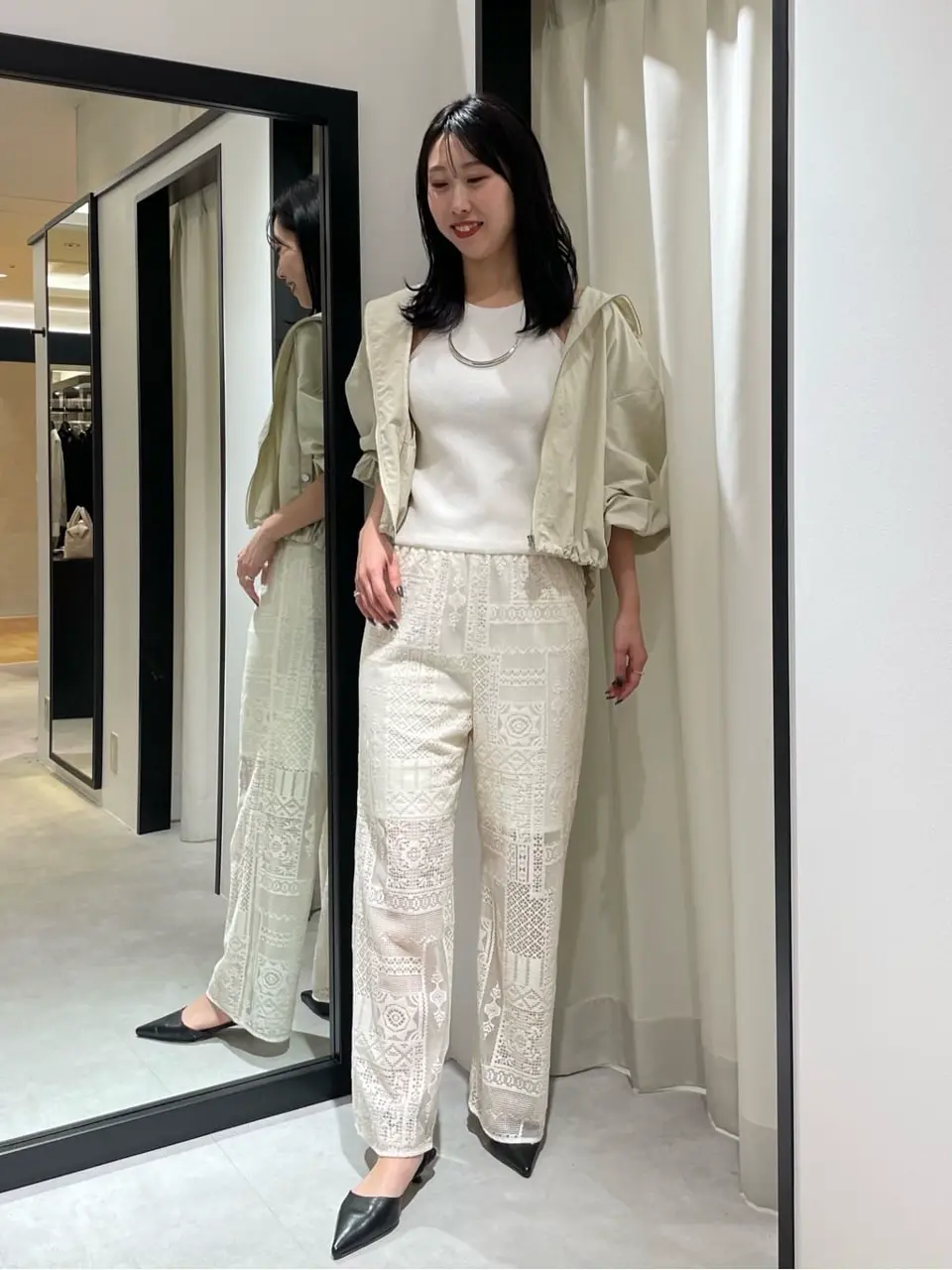 GRACE CONTINENTAL 端場　わかな コーディネート画像