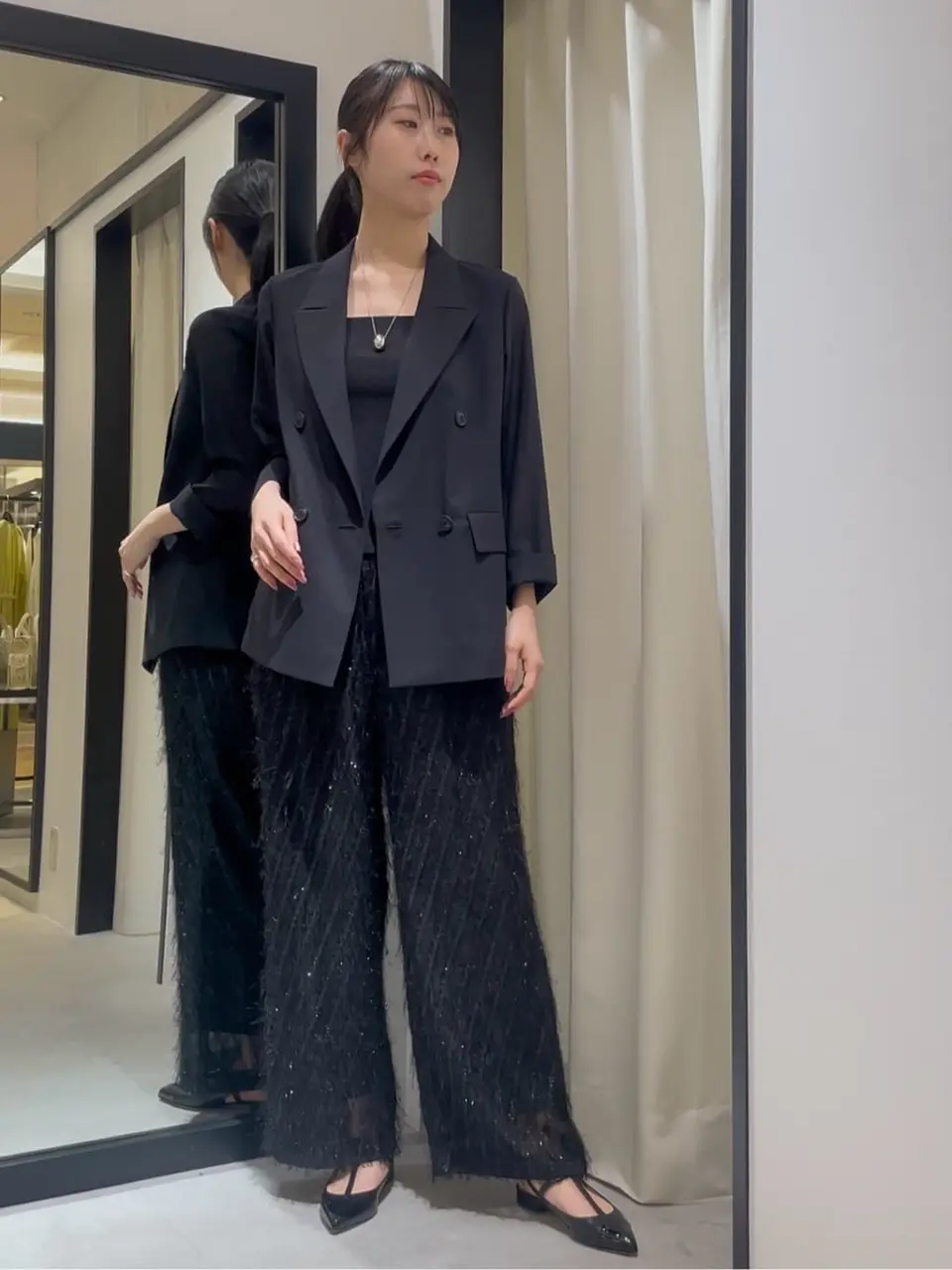 GRACE CONTINENTAL 端場　わかな コーディネート画像