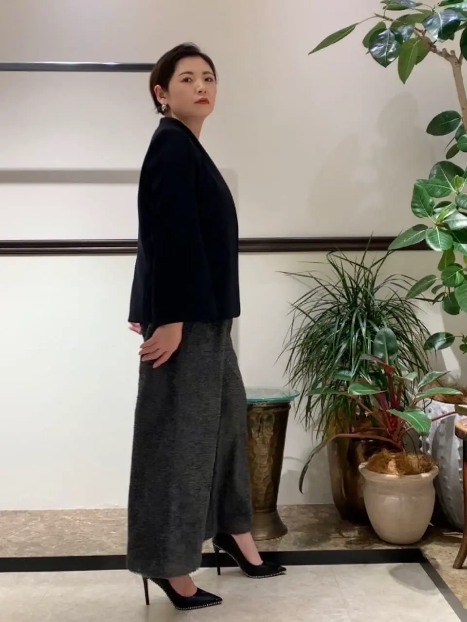 GRACE CONTINENTAL N.YURI コーディネート画像