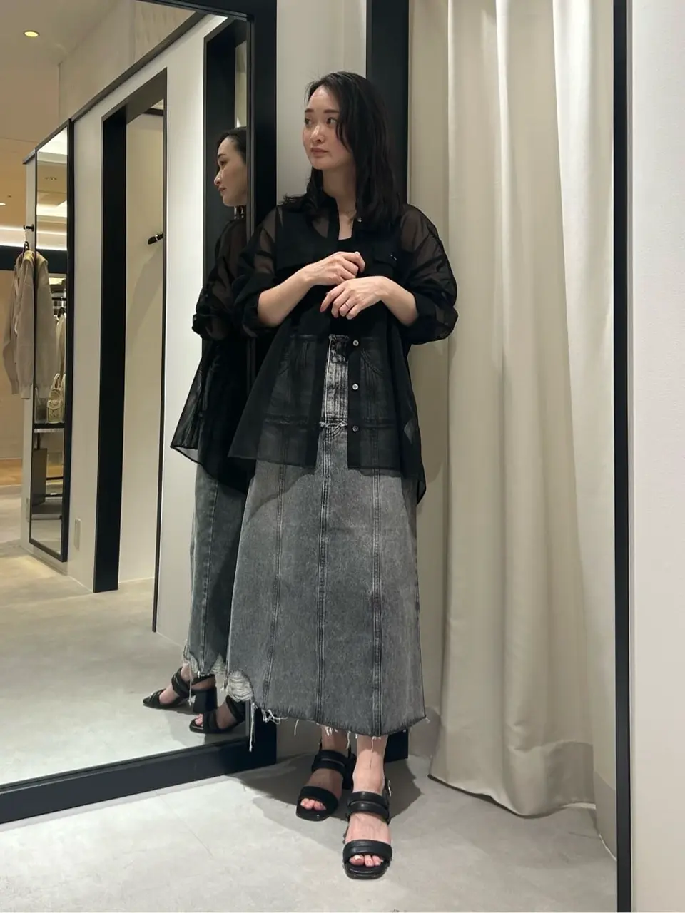 GRACE CONTINENTAL Nakatsu.m コーディネート画像