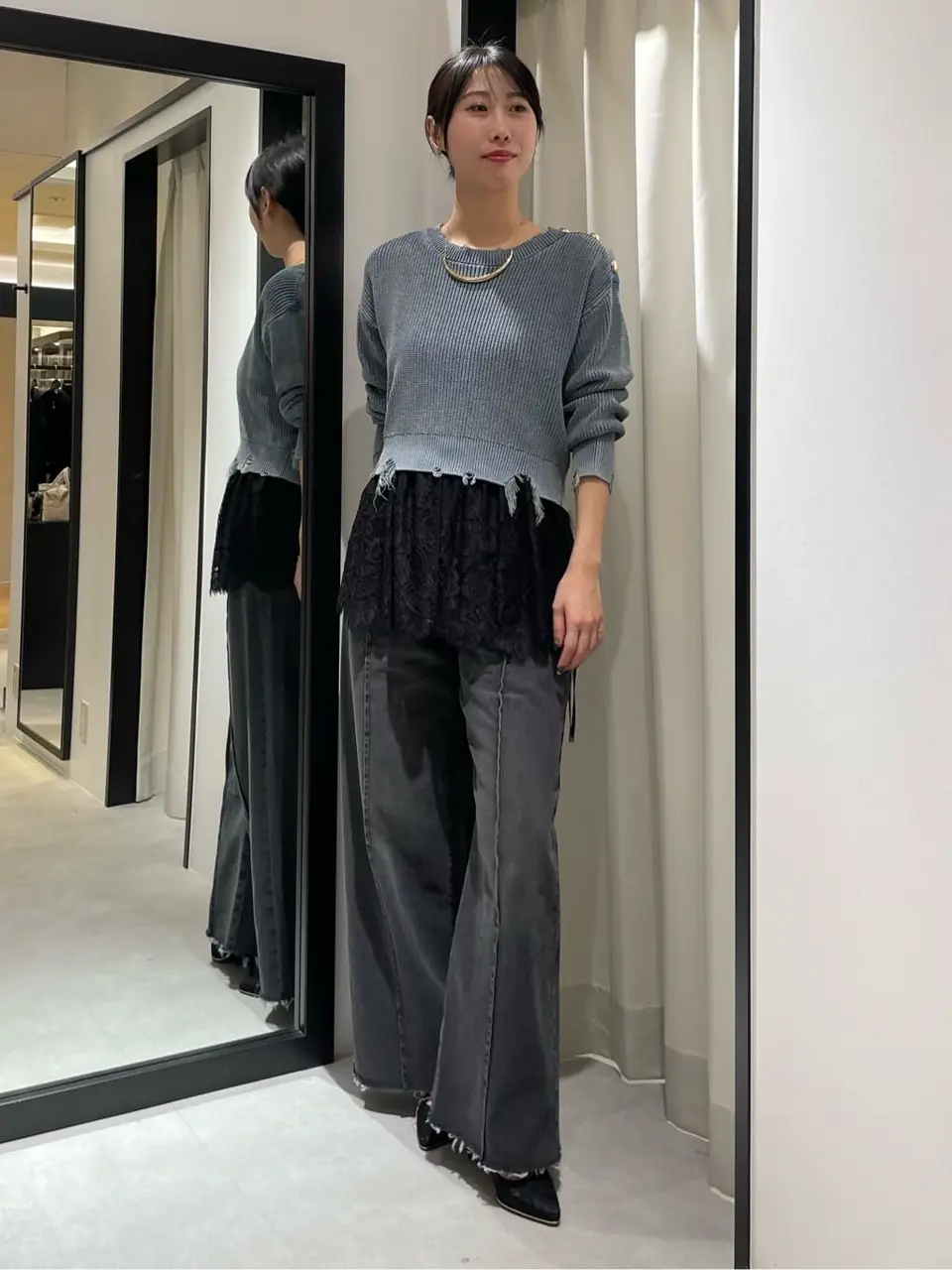 GRACE CONTINENTAL 端場　わかな コーディネート画像