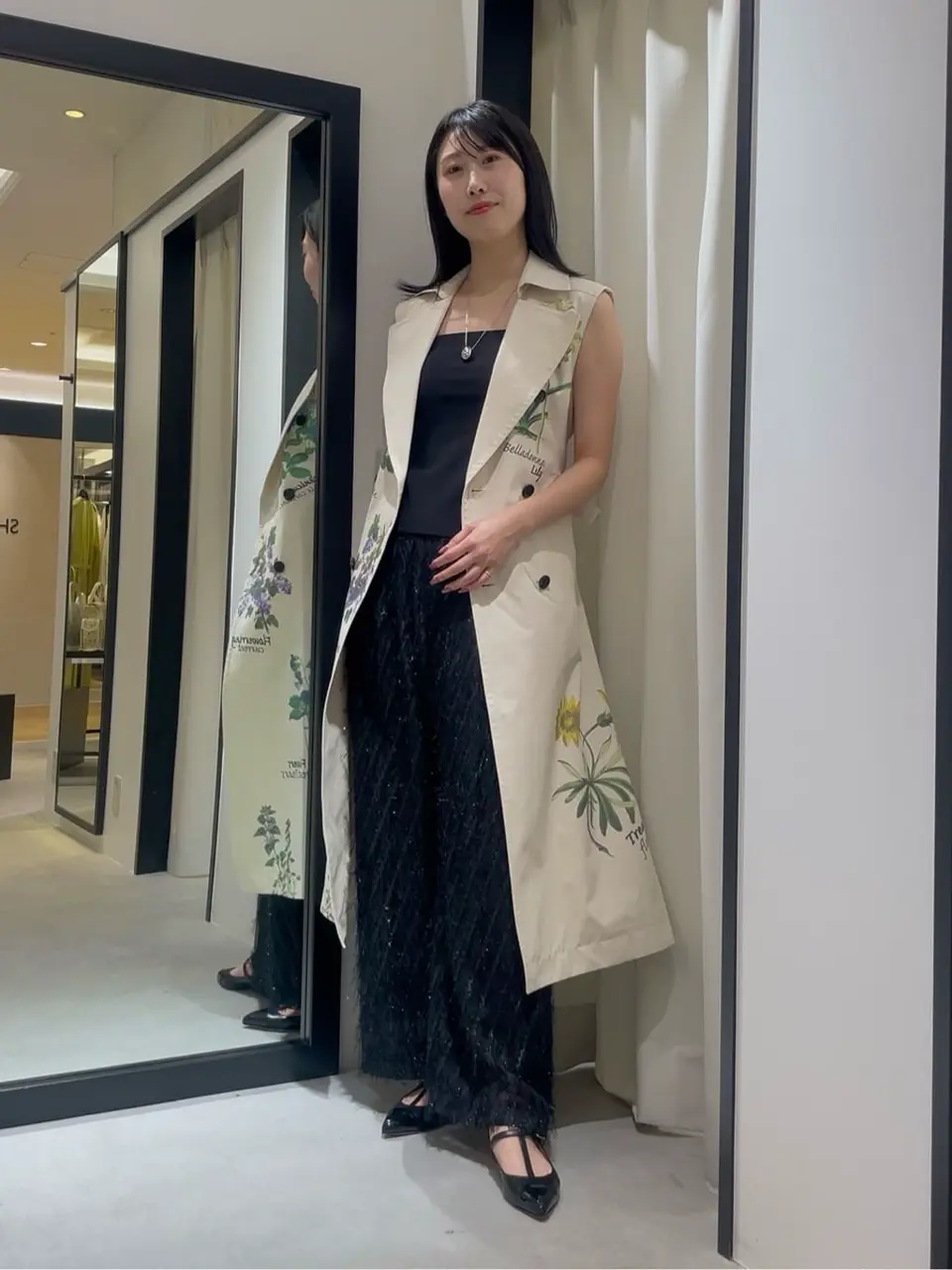 GRACE CONTINENTAL 端場　わかな コーディネート画像