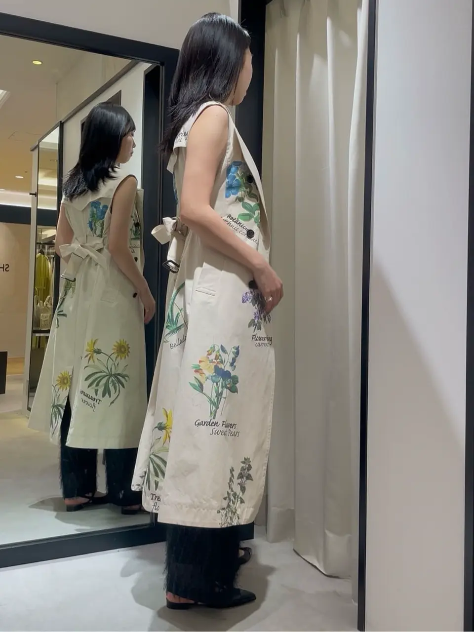 GRACE CONTINENTAL 端場　わかな コーディネート画像