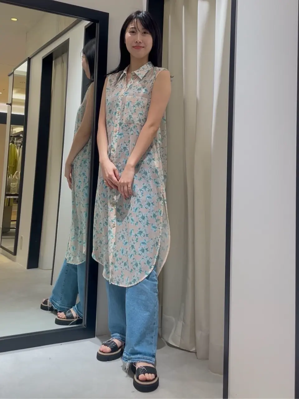 GRACE CONTINENTAL 端場　わかな コーディネート画像