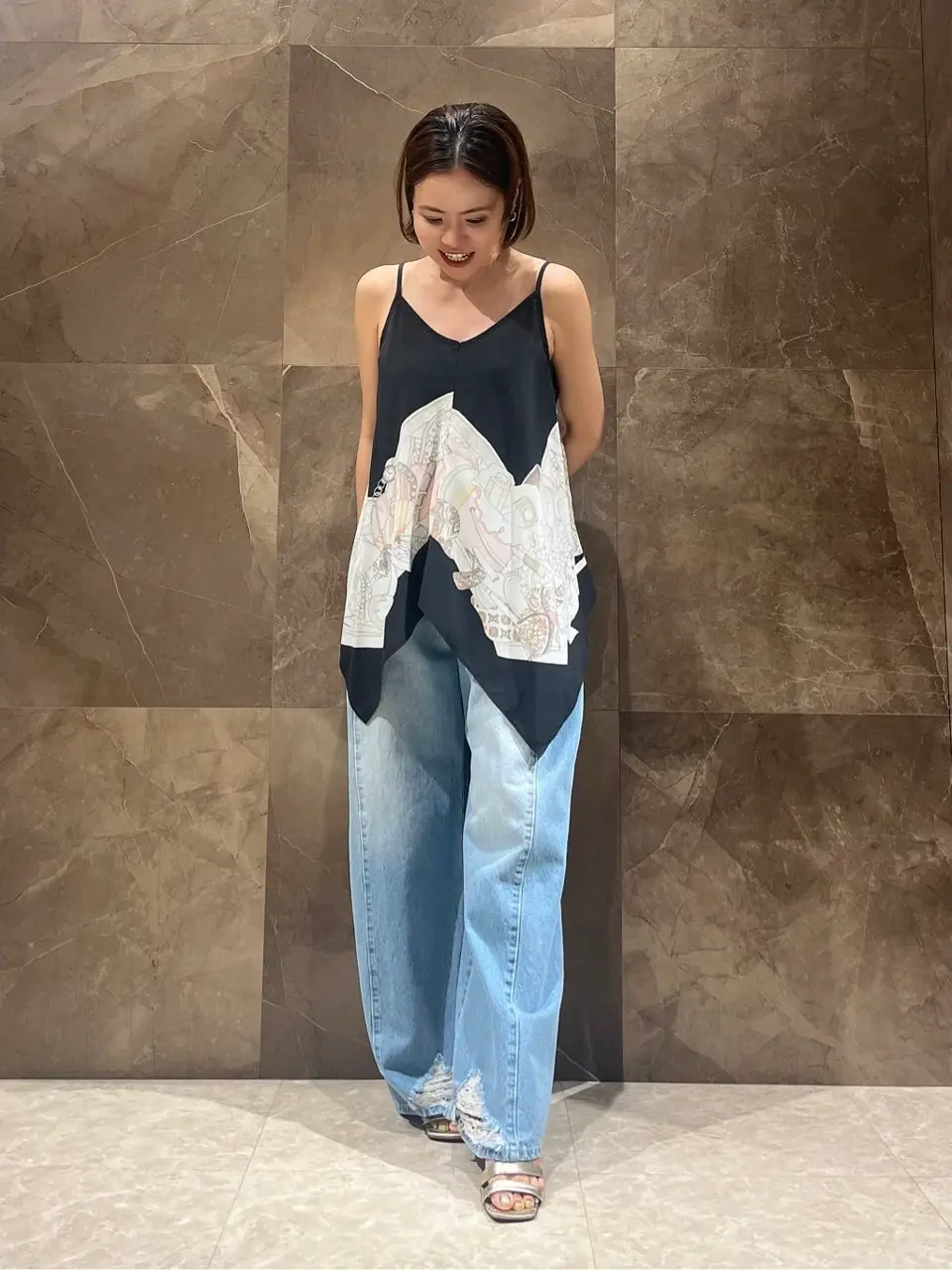 GRACE CONTINENTAL 穐山　香織 コーディネート画像