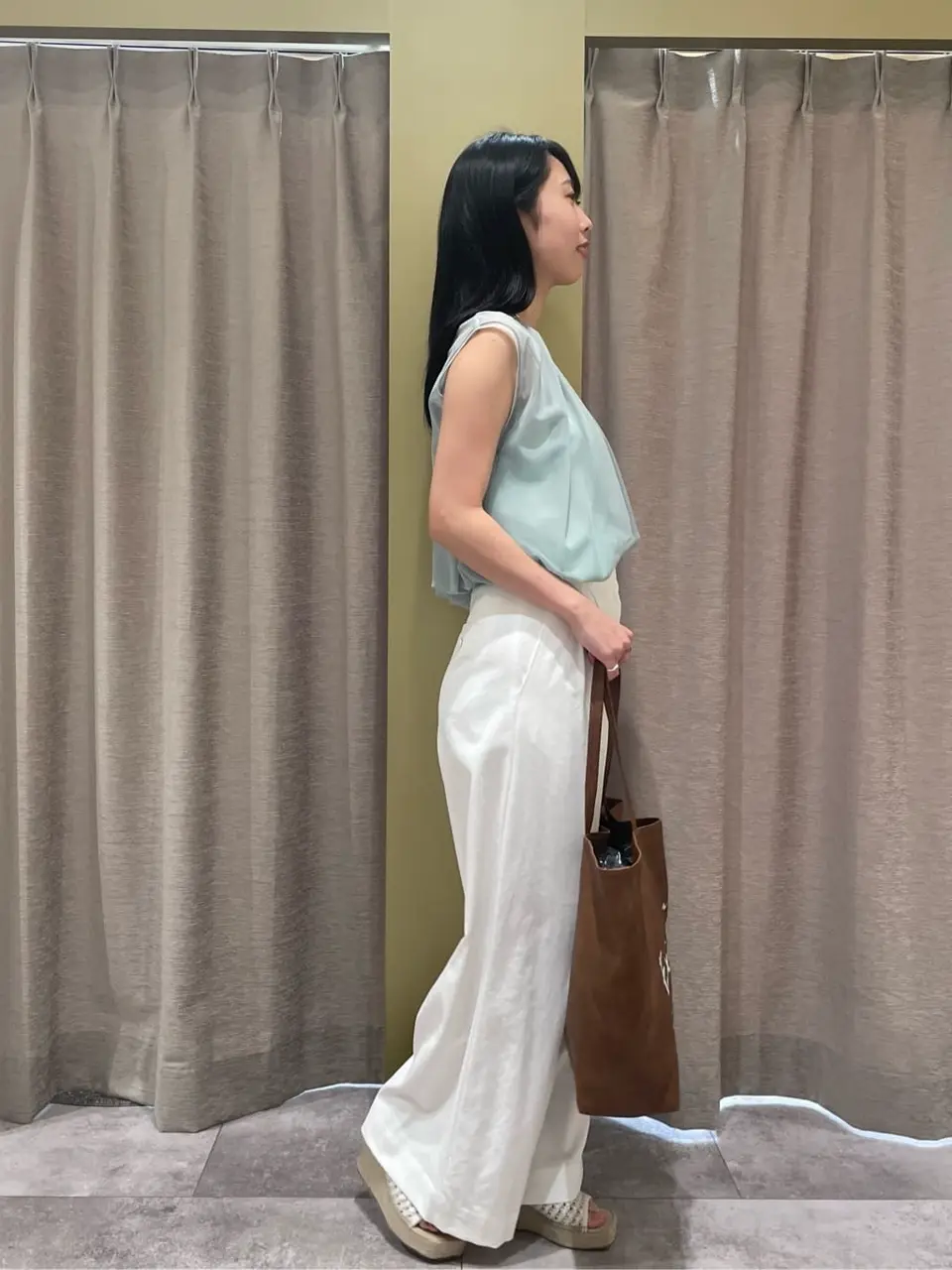 GRACE CONTINENTAL 端場　わかな コーディネート画像