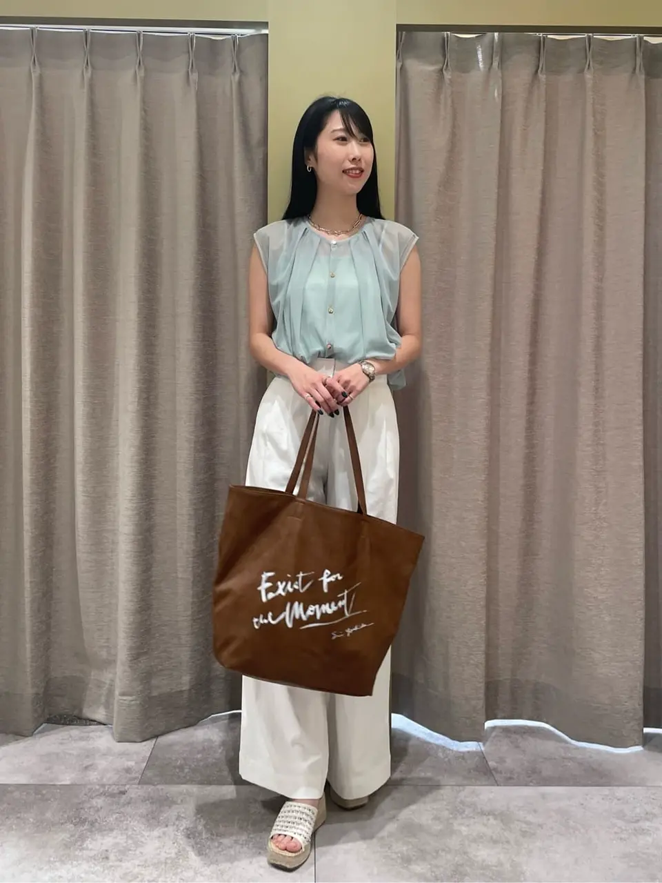 GRACE CONTINENTAL 端場　わかな コーディネート画像