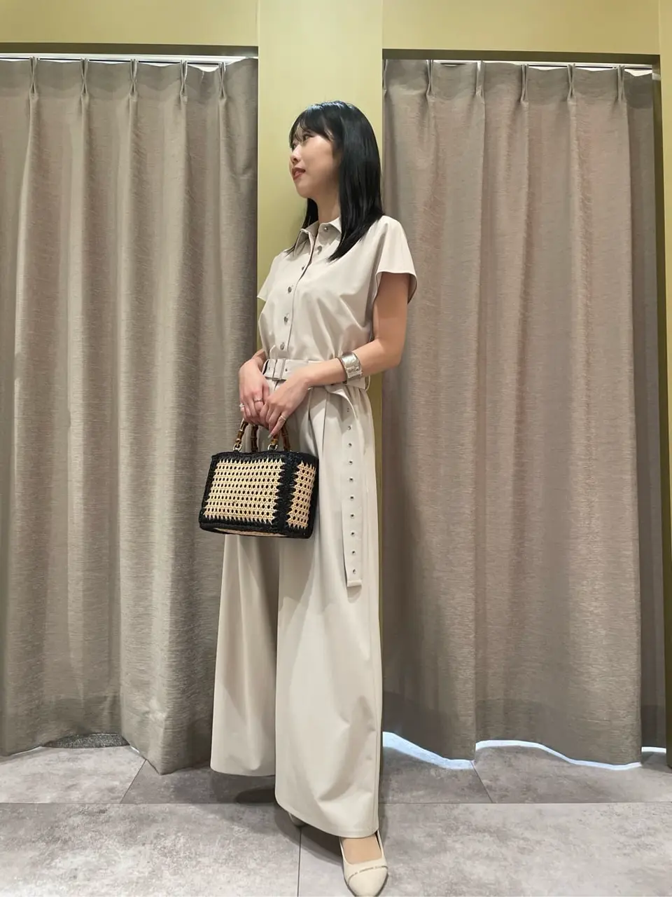 GRACE CONTINENTAL 端場　わかな コーディネート画像