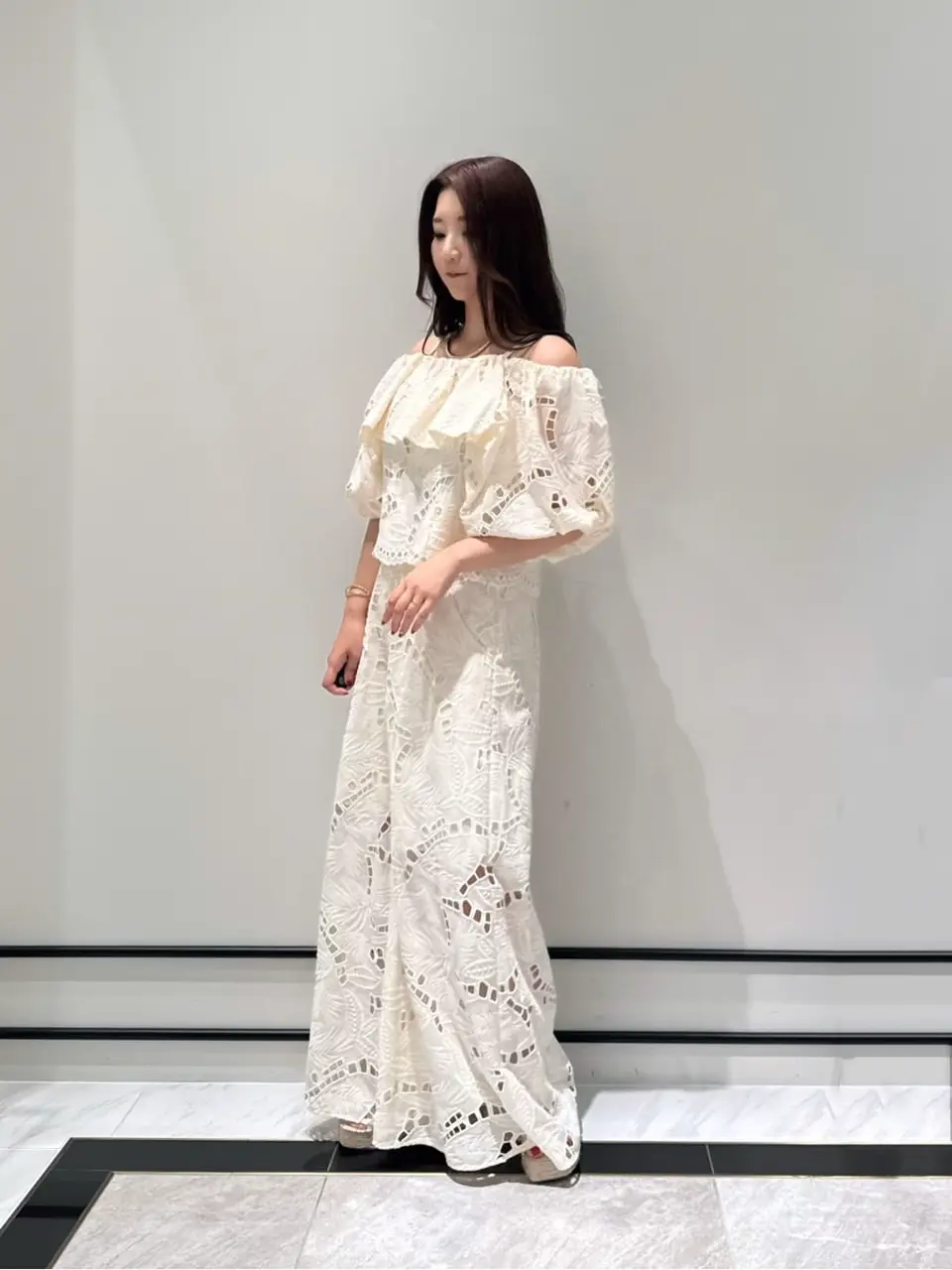 GRACE CONTINENTAL MOMOKO コーディネート画像