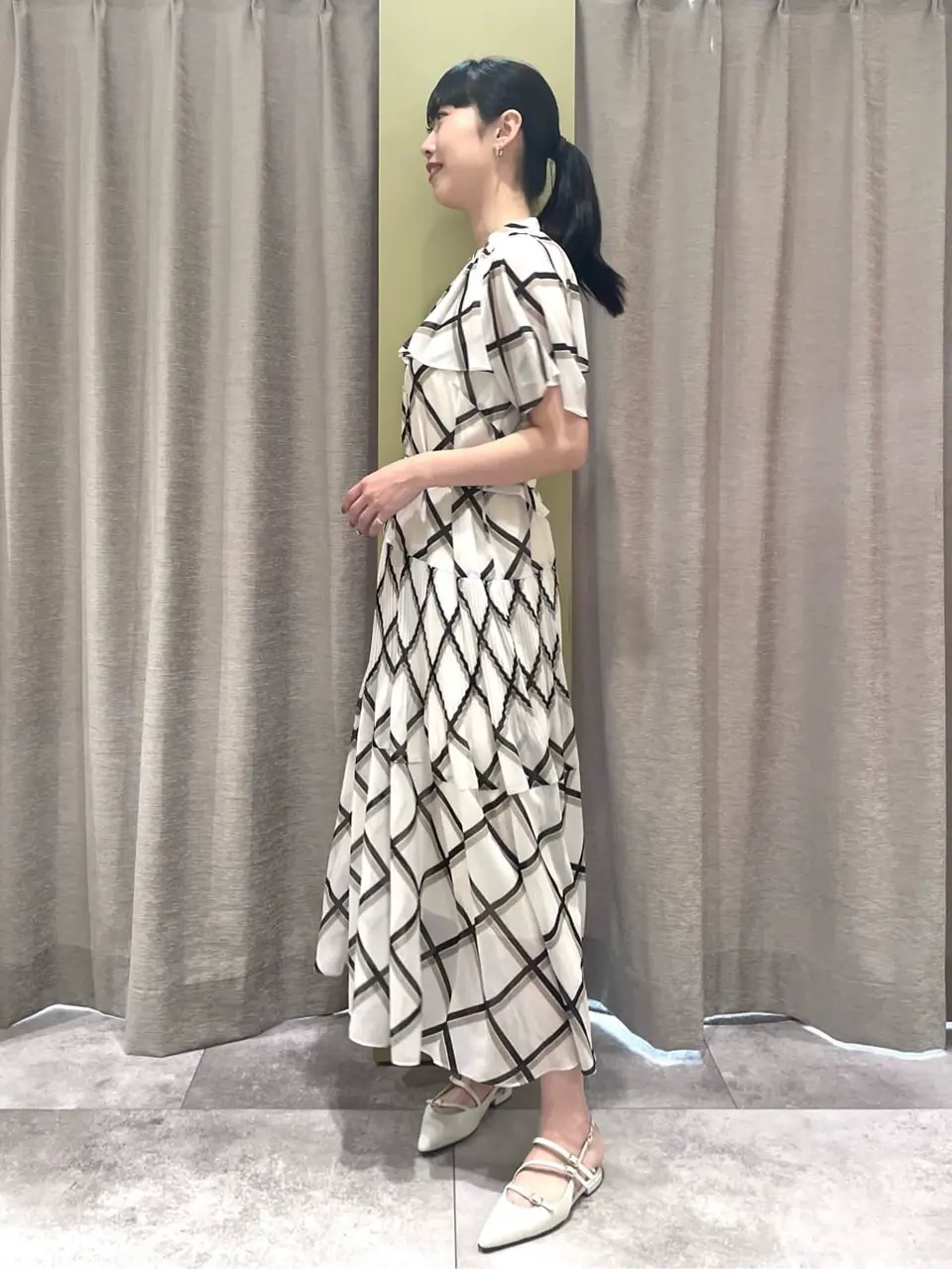 GRACE CONTINENTAL 端場　わかな コーディネート画像