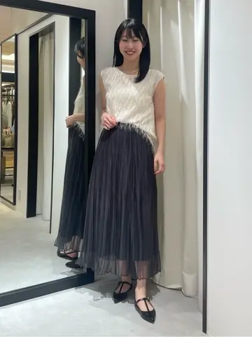 GRACE CONTINENTAL 端場　わかな コーディネート画像