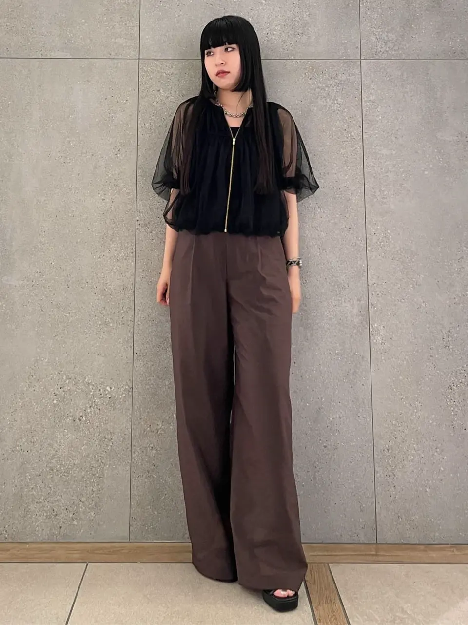 GRACE CONTINENTAL 清水　杏梨 コーディネート画像