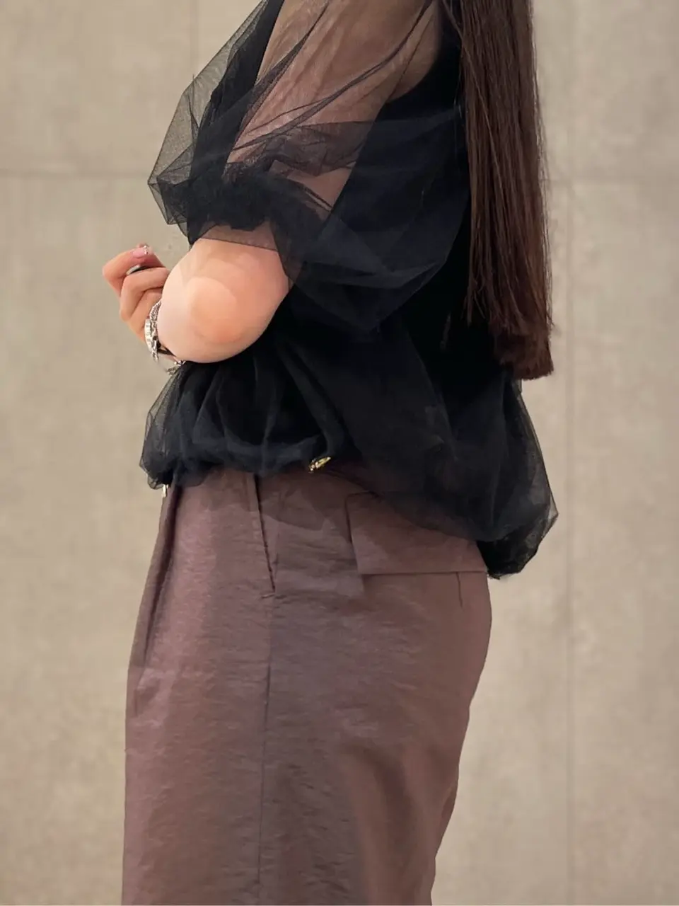 GRACE CONTINENTAL 清水　杏梨 コーディネート画像