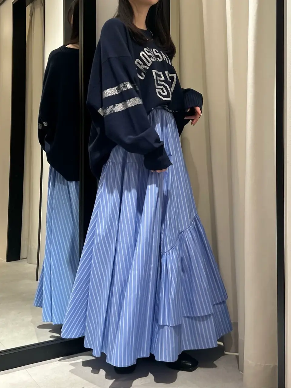 GRACE CONTINENTAL Nakatsu.m コーディネート画像