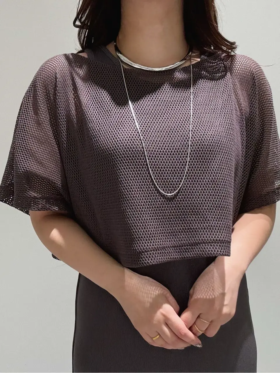 GRACE CONTINENTAL MOMOKO コーディネート画像