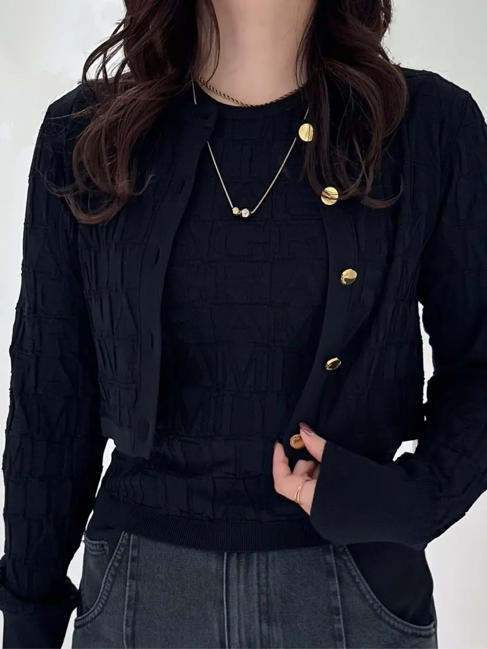 GRACE CONTINENTAL MOMOKO コーディネート画像