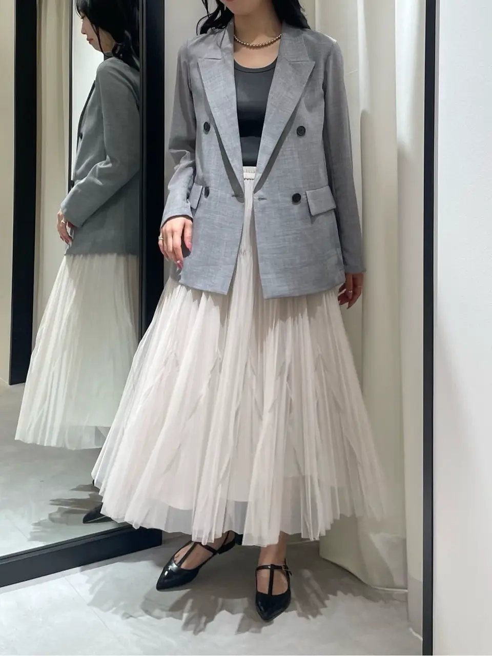 GRACE CONTINENTAL 端場　わかな コーディネート画像