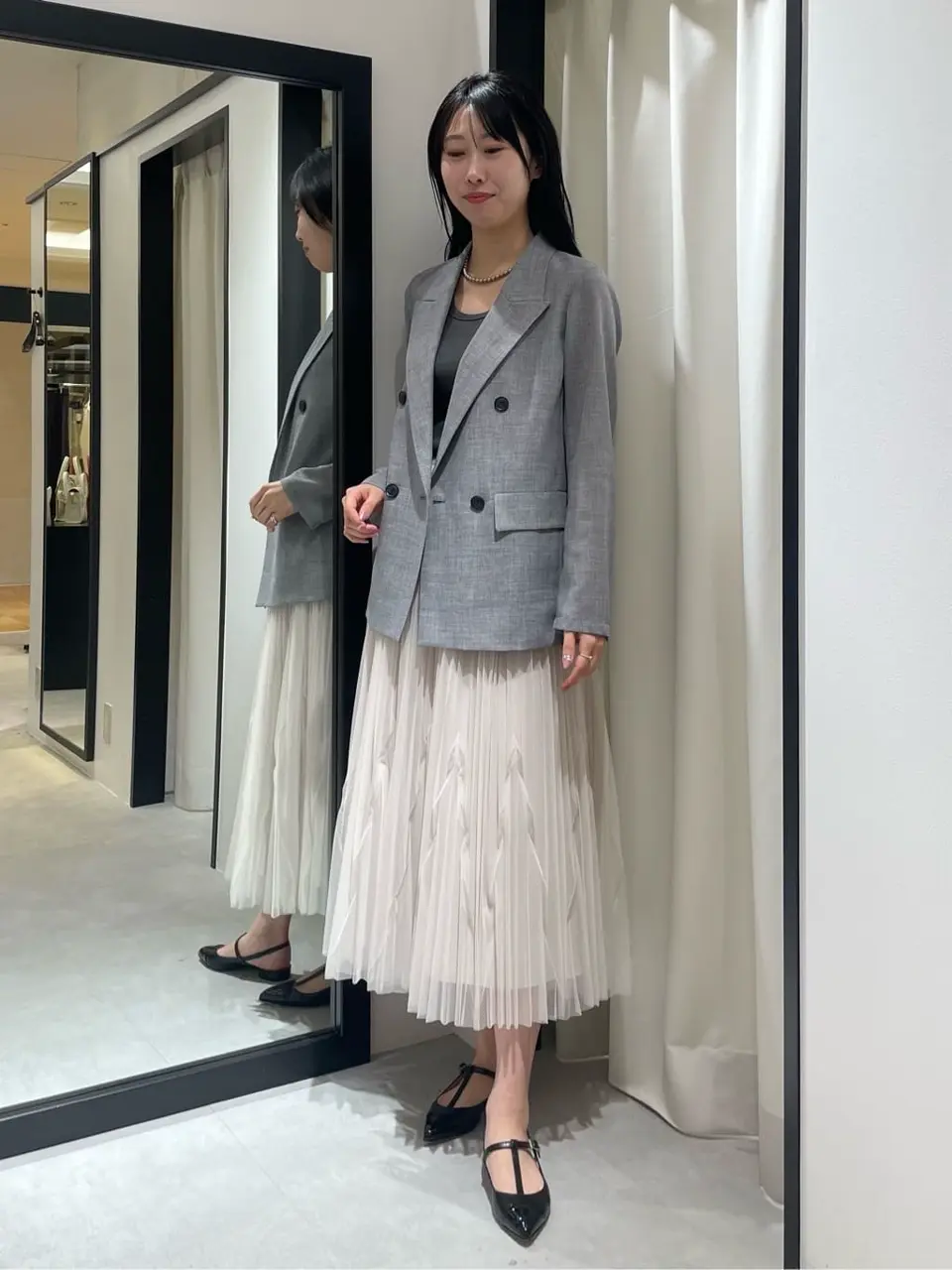 GRACE CONTINENTAL 端場　わかな コーディネート画像