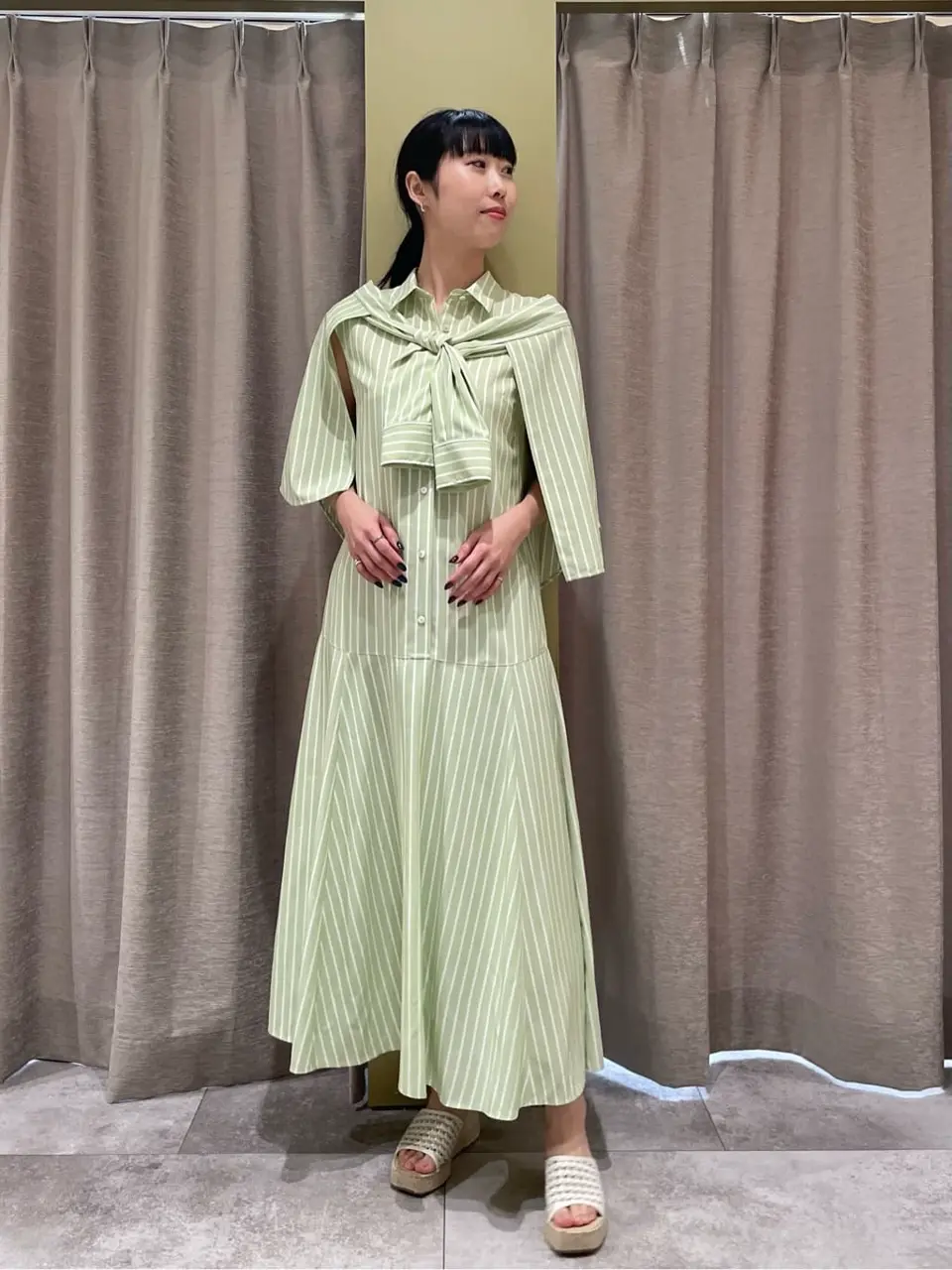 GRACE CONTINENTAL 端場　わかな コーディネート画像