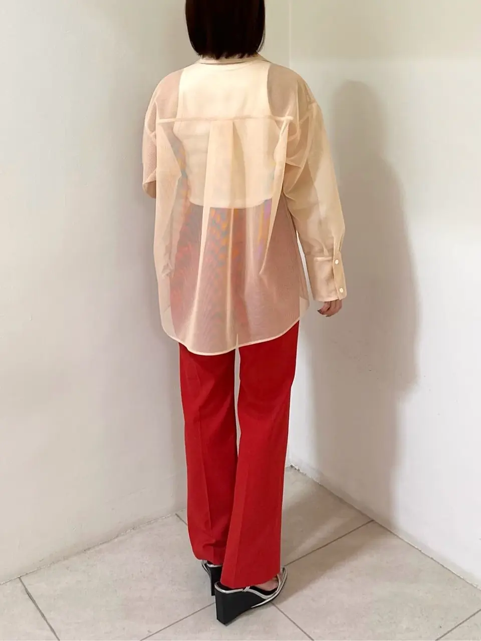 GRACE CONTINENTAL MORITA AI コーディネート画像