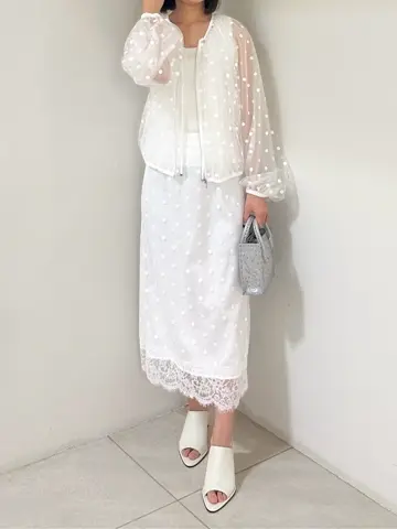 GRACE CONTINENTAL MORITA AI コーディネート画像