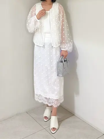 GRACE CONTINENTAL MORITA AI コーディネート画像