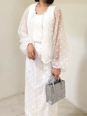 GRACE CONTINENTAL MORITA AI コーディネート画像