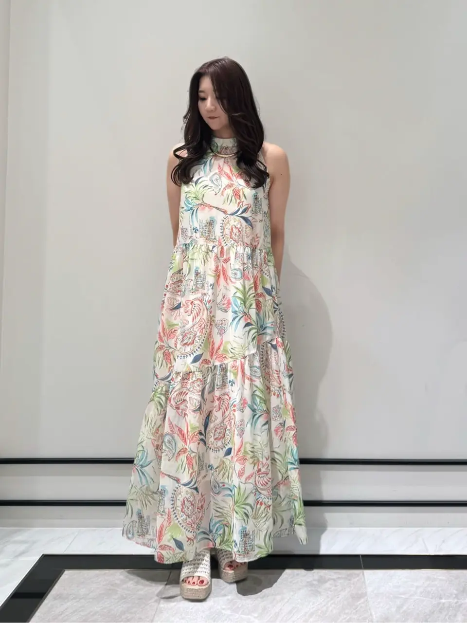 GRACE CONTINENTAL MOMOKO コーディネート画像