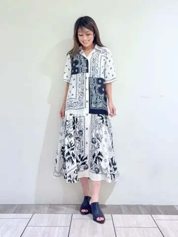 GRACE CONTINENTAL yukimi yonee コーディネート画像