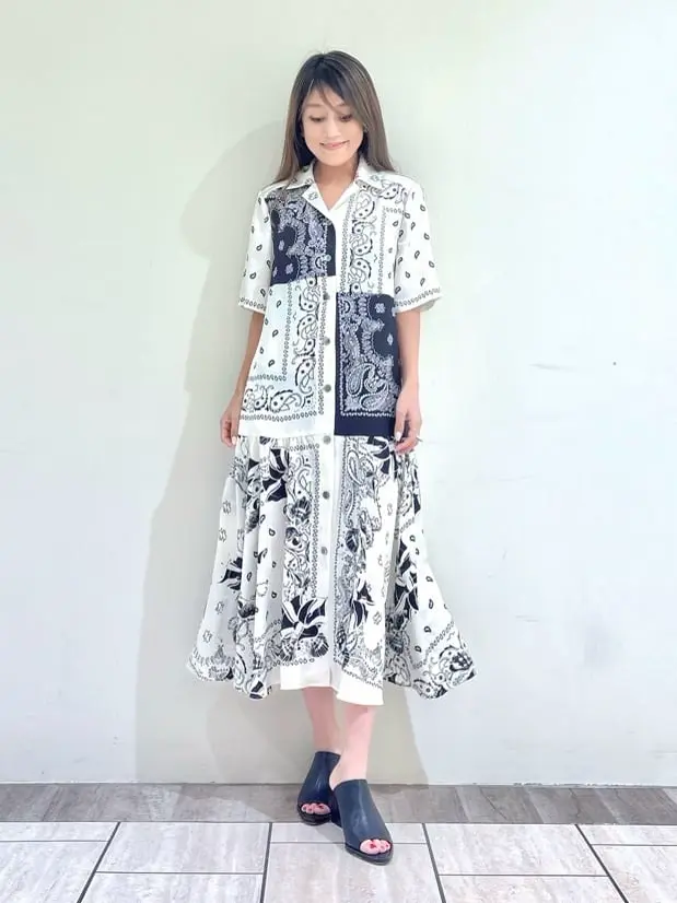 GRACE CONTINENTAL yukimi yonee コーディネート画像