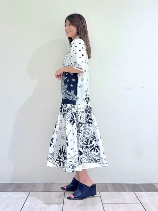 GRACE CONTINENTAL yukimi yonee コーディネート画像