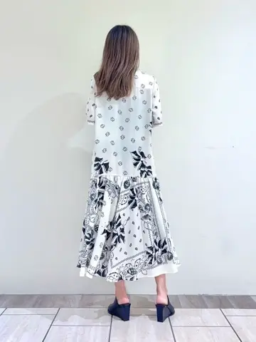 GRACE CONTINENTAL yukimi yonee コーディネート画像