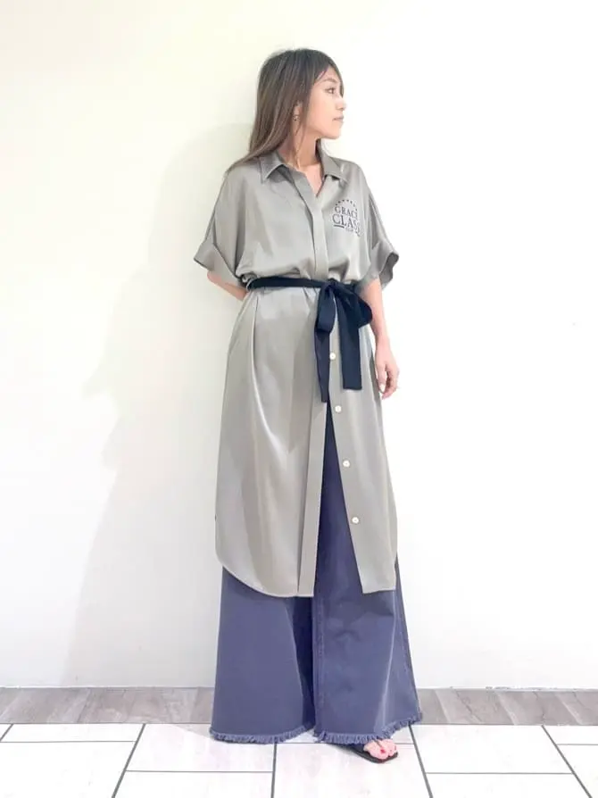 GRACE CONTINENTAL yukimi yonee コーディネート画像