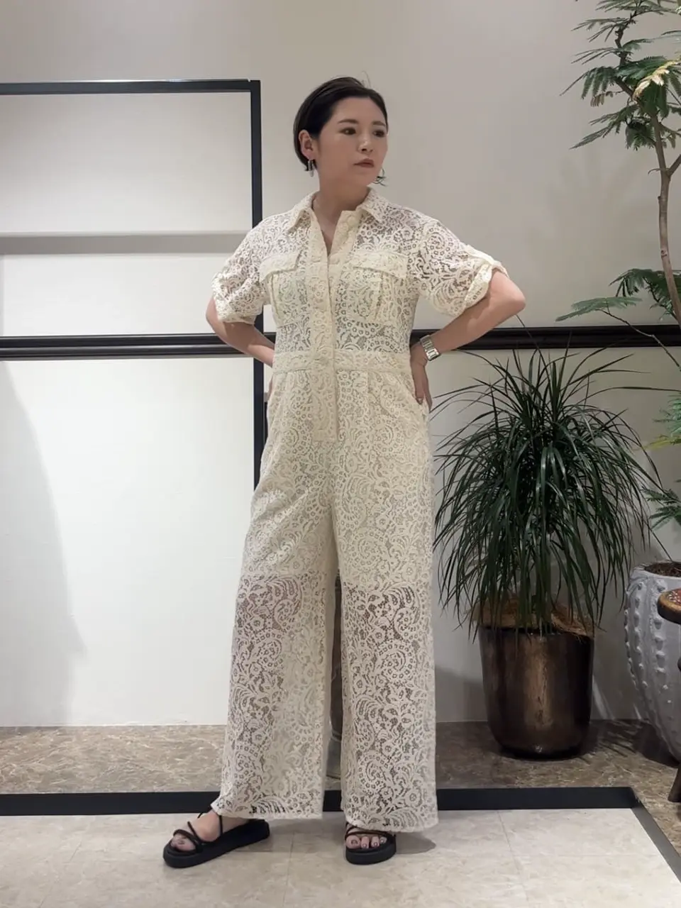 GRACE CONTINENTAL N.YURI コーディネート画像