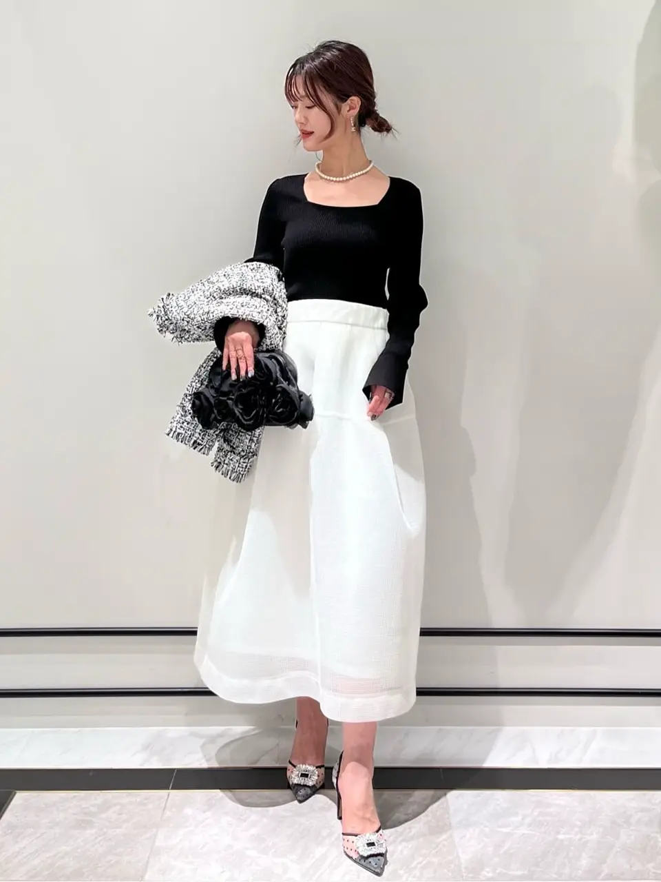 GRACE CONTINENTAL A.Kameyama コーディネート画像