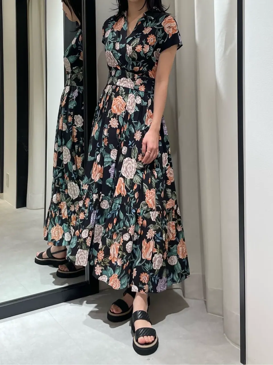 GRACE CONTINENTAL 端場　わかな コーディネート画像