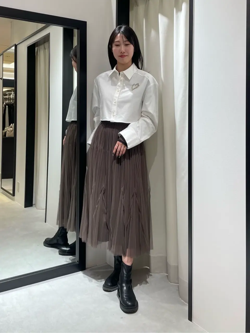 GRACE CONTINENTAL 端場　わかな コーディネート画像