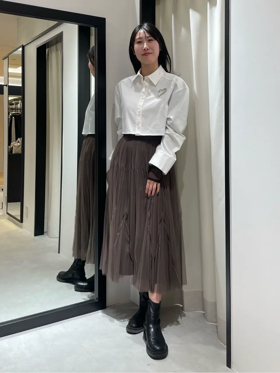 GRACE CONTINENTAL 端場　わかな コーディネート画像