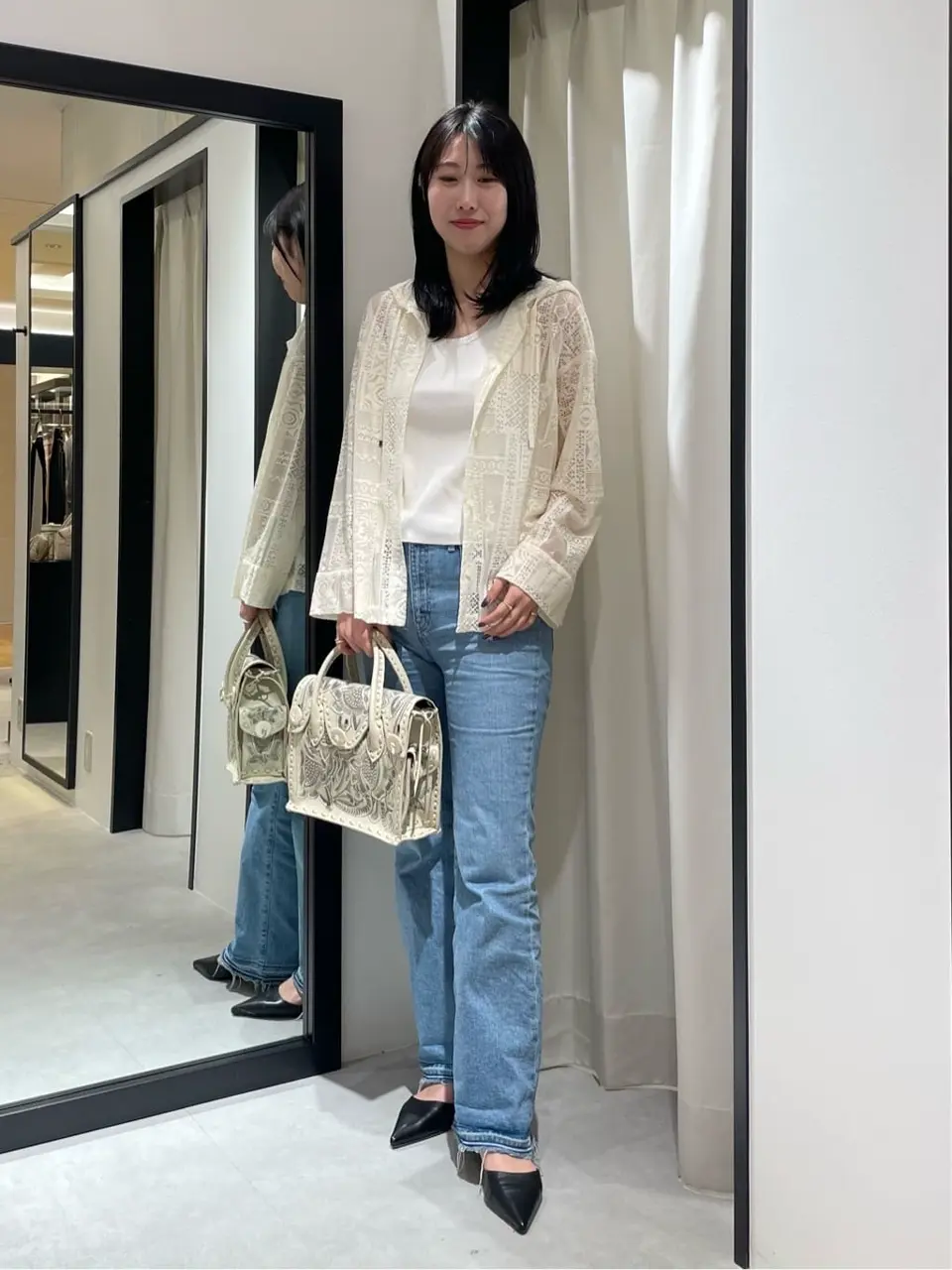 GRACE CONTINENTAL 端場　わかな コーディネート画像