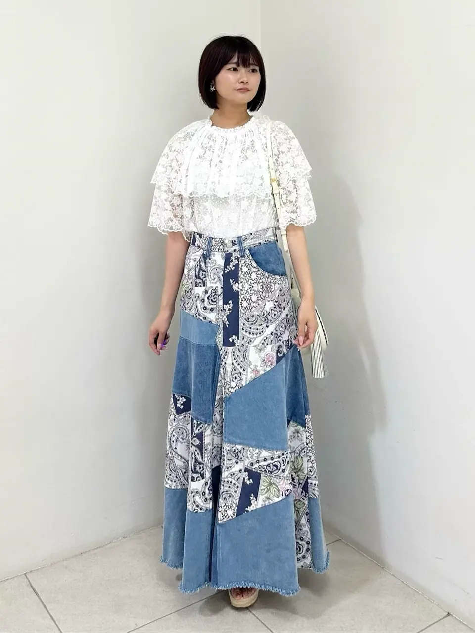 GRACE CONTINENTAL MORITA AI コーディネート画像