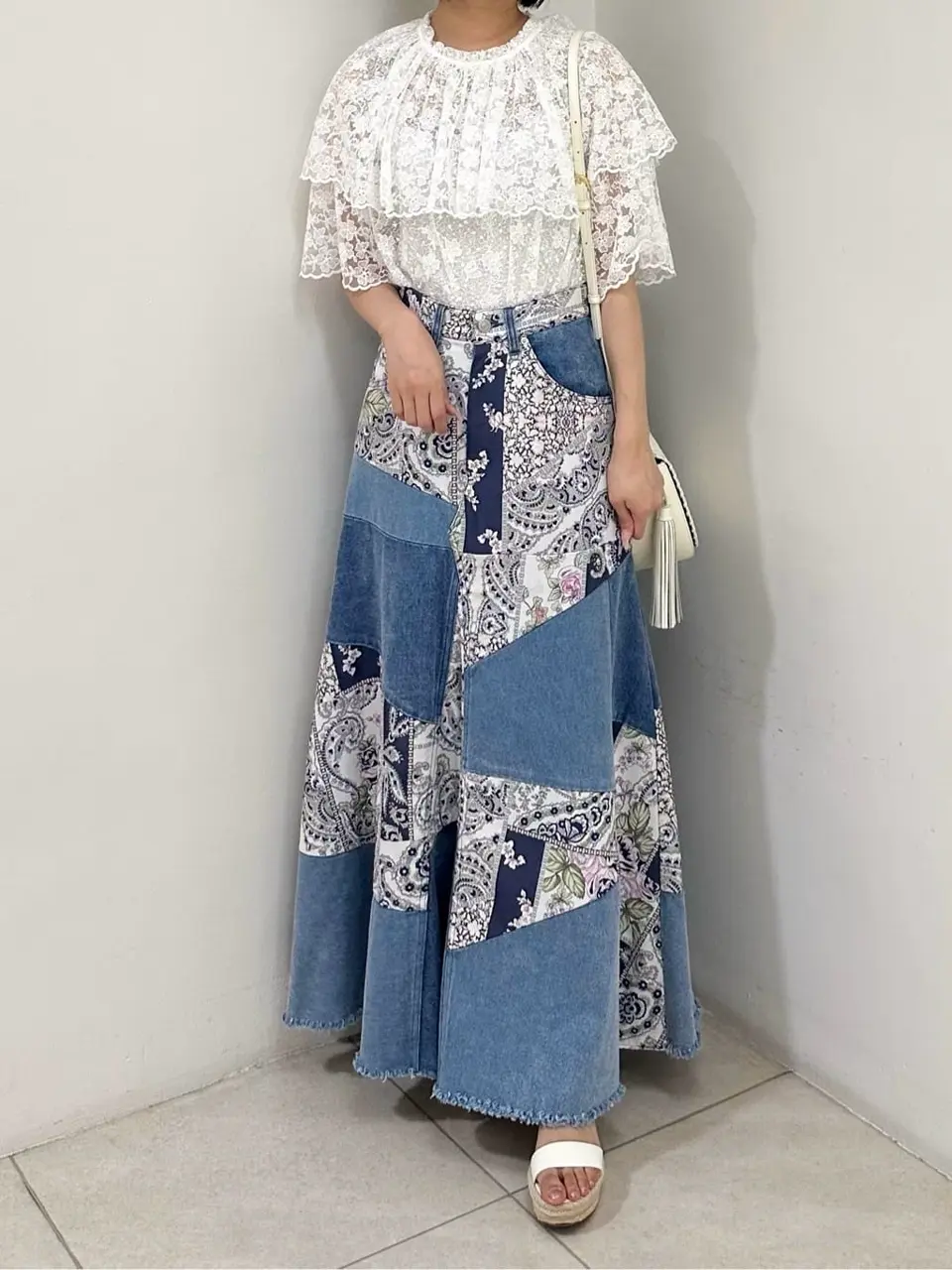 GRACE CONTINENTAL MORITA AI コーディネート画像