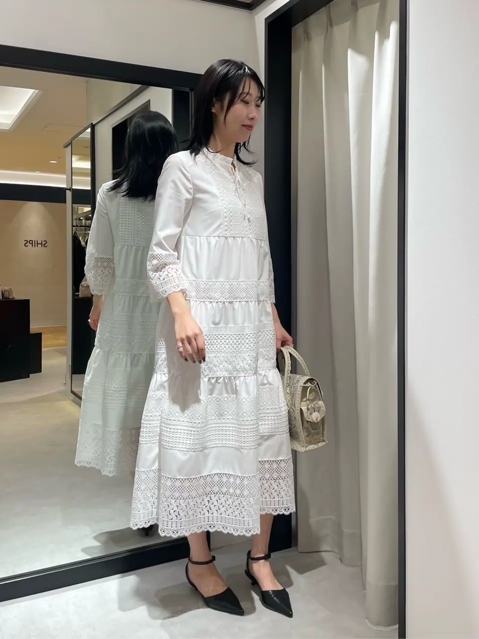 GRACE CONTINENTAL 端場　わかな コーディネート画像