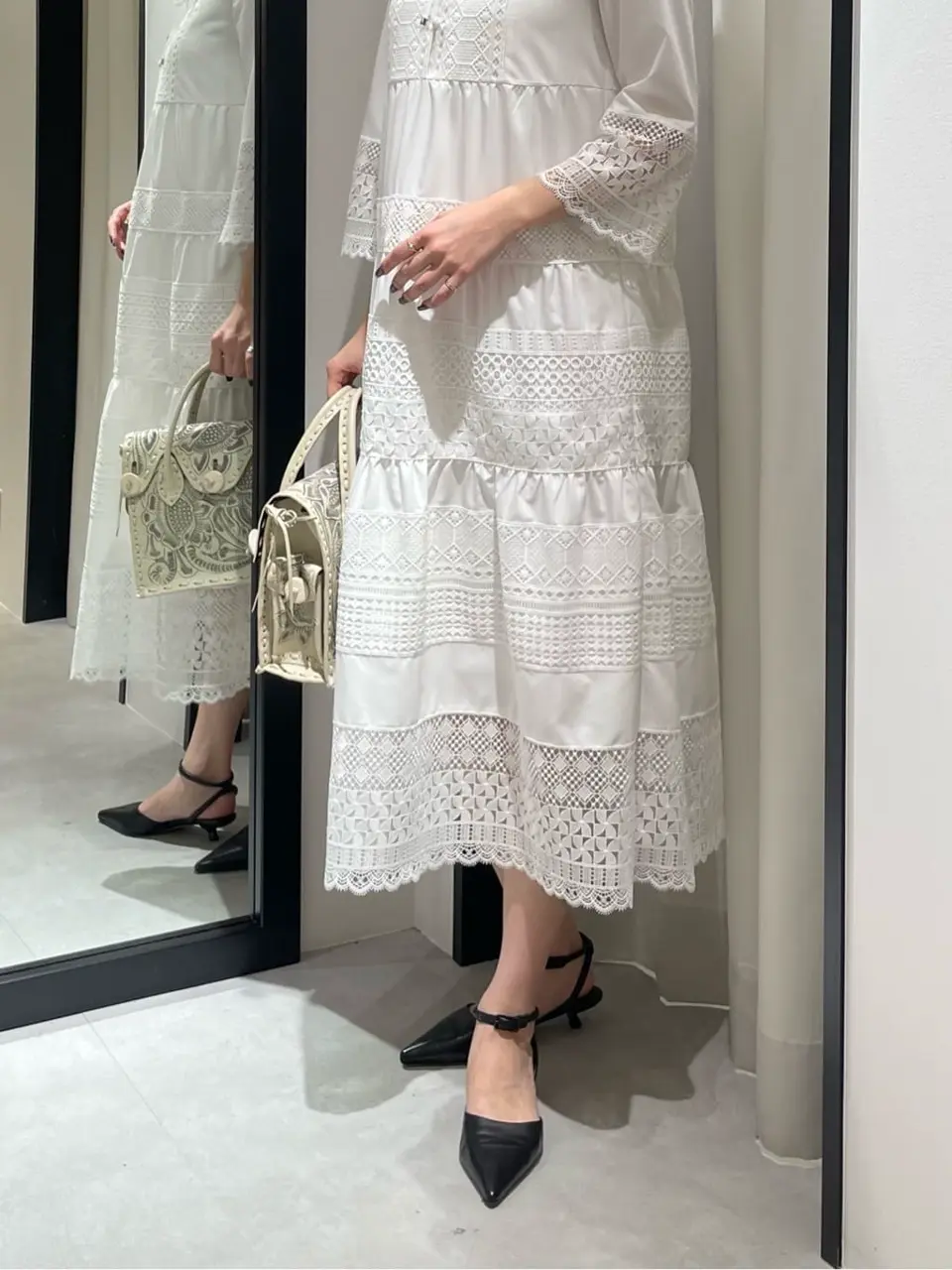 GRACE CONTINENTAL 端場　わかな コーディネート画像