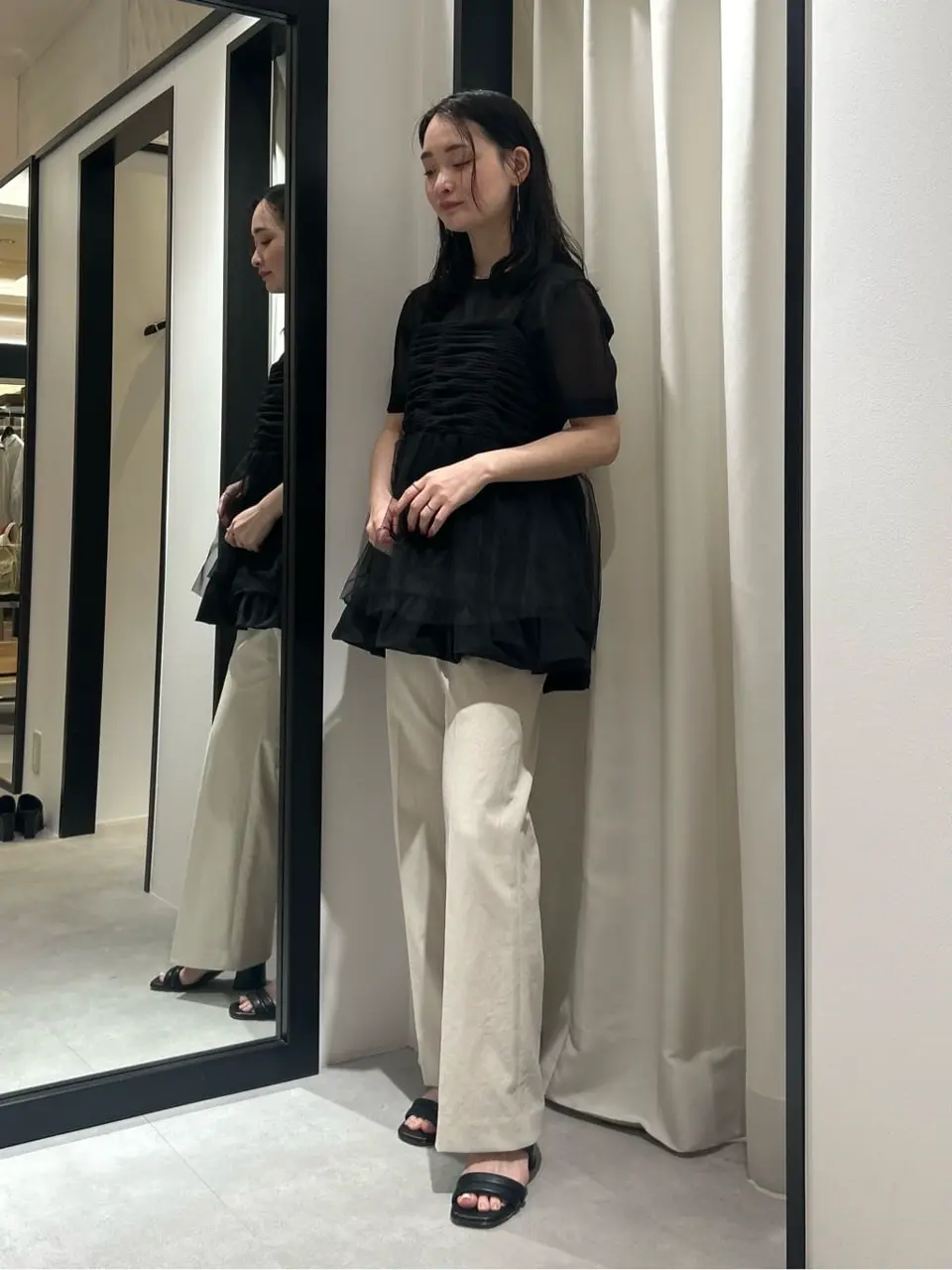 GRACE CONTINENTAL Nakatsu.m コーディネート画像