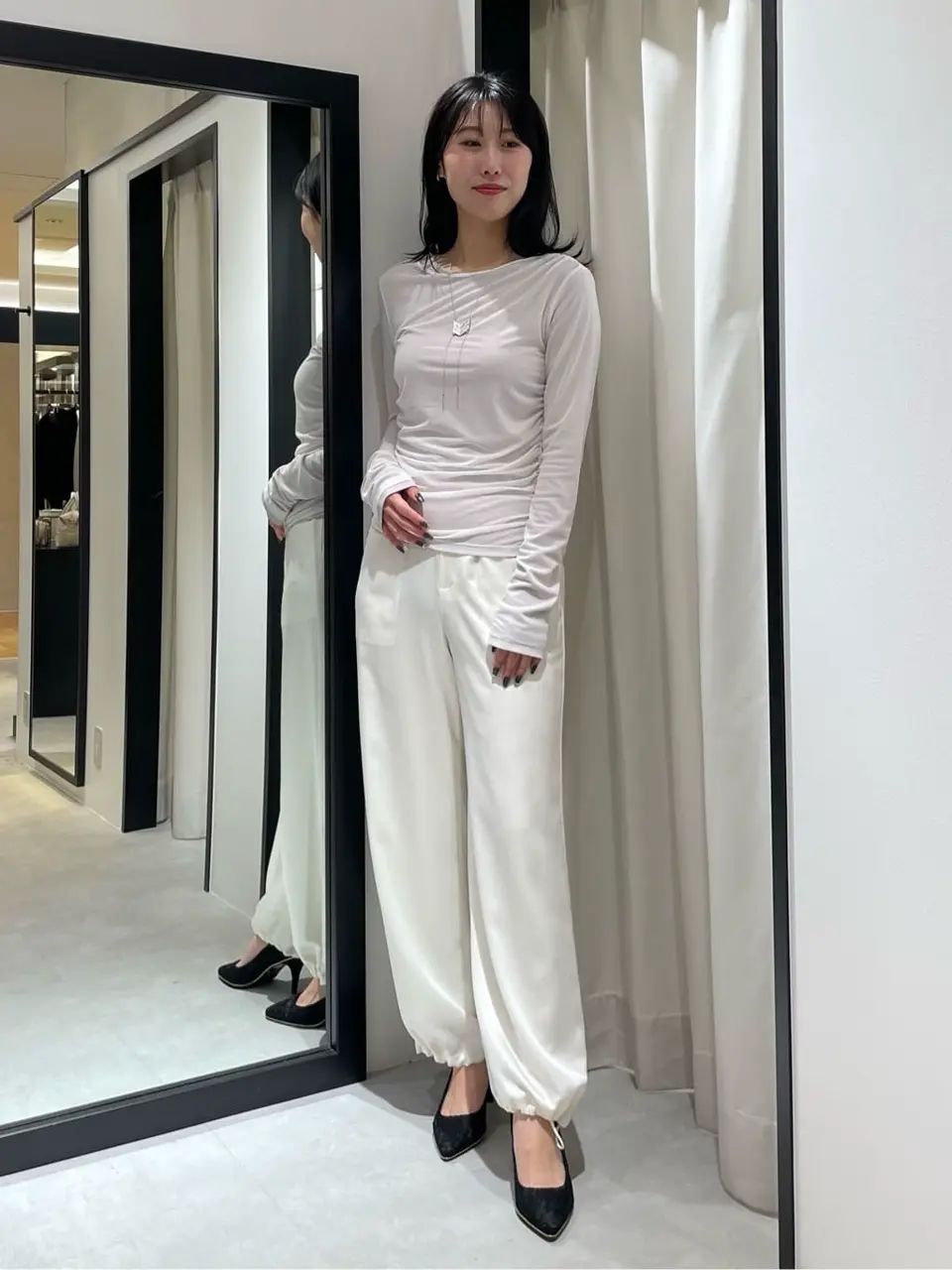 GRACE CONTINENTAL 端場　わかな コーディネート画像