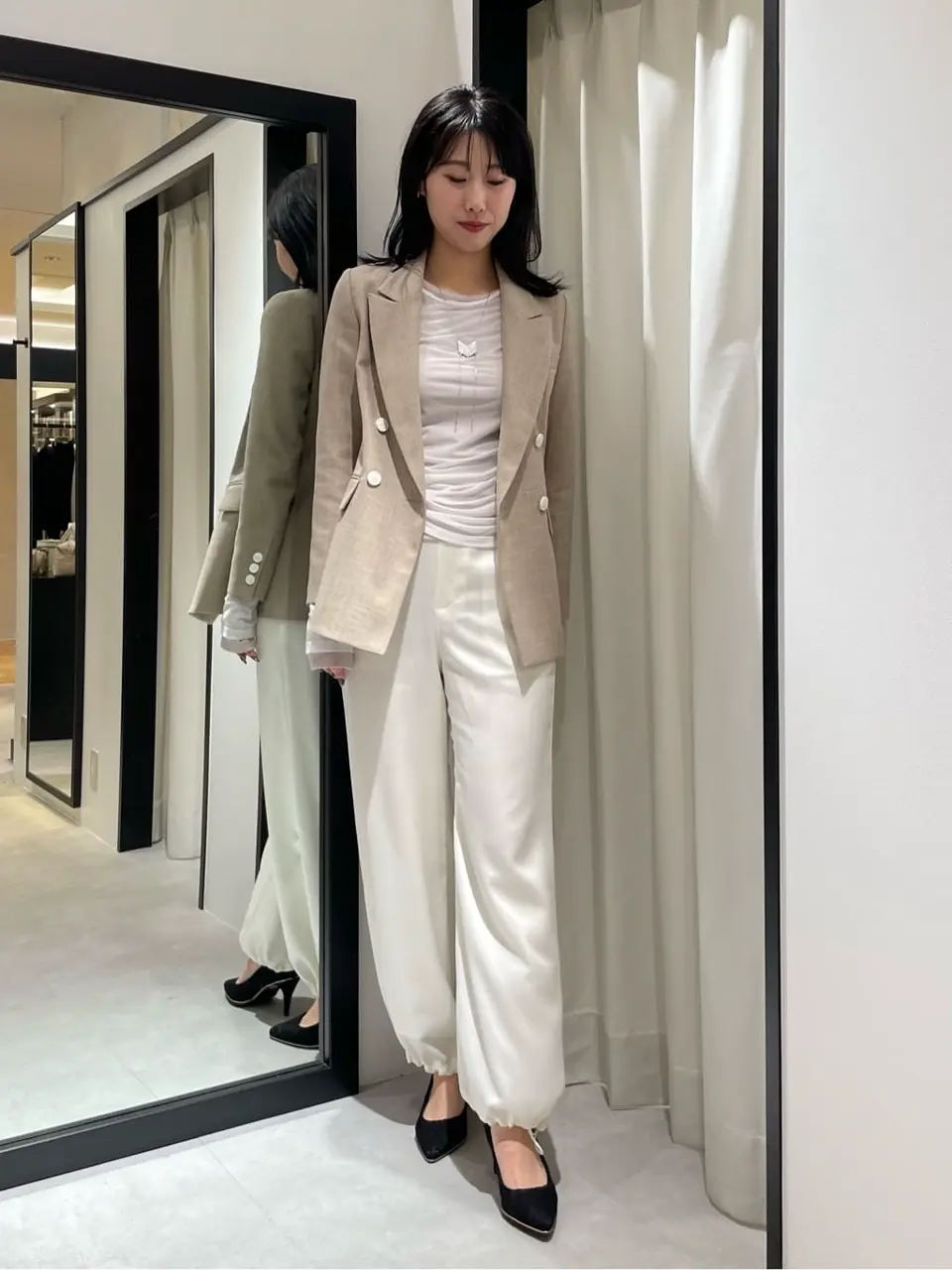 GRACE CONTINENTAL 端場　わかな コーディネート画像